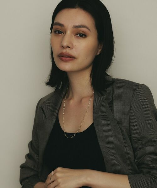 COCOSHNIK / ココシュニック ネックレス・ペンダント・チョーカー | K10中空プリムケーブルチェーン ネックレス（60cm） | 詳細9