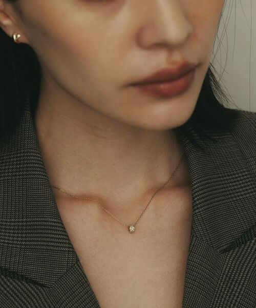 COCOSHNIK / ココシュニック ネックレス・ペンダント・チョーカー | K18ダイヤモンド パヴェビーズ ネックレス | 詳細10