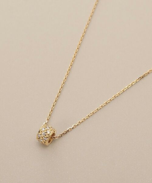 COCOSHNIK / ココシュニック ネックレス・ペンダント・チョーカー | K18ダイヤモンド パヴェビーズ ネックレス | 詳細2