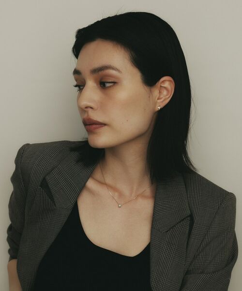 COCOSHNIK / ココシュニック ネックレス・ペンダント・チョーカー | K18ダイヤモンド パヴェビーズ ネックレス | 詳細8