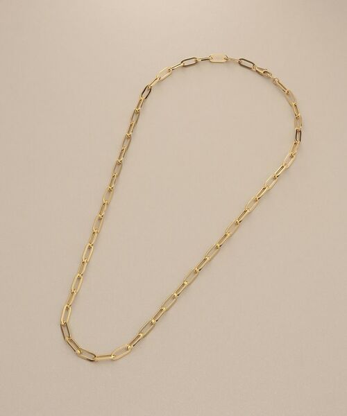 COCOSHNIK / ココシュニック ネックレス・ペンダント・チョーカー | K18中空プリムケーブルチェーン ネックレスXL（45cm） | 詳細4