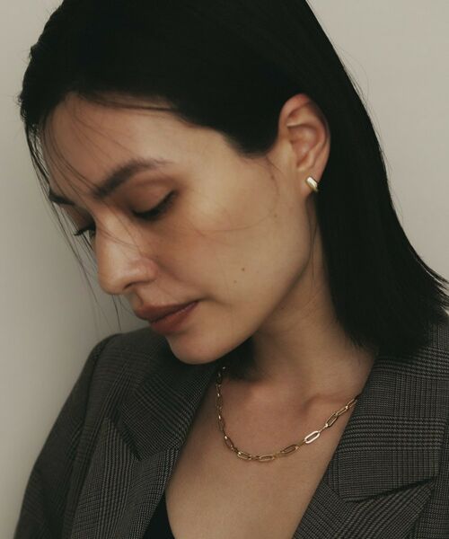 COCOSHNIK / ココシュニック ネックレス・ペンダント・チョーカー | K18中空プリムケーブルチェーン ネックレスXL（45cm） | 詳細7