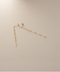 COCOSHNIK / ココシュニック ピアス・イヤリング | K10X大チェーン スタッドピアス