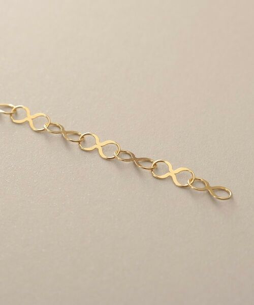 COCOSHNIK / ココシュニック ピアス・イヤリング | K10X大チェーン スタッドピアス | 詳細2