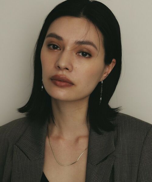 COCOSHNIK / ココシュニック ピアス・イヤリング | K10X大チェーン スタッドピアス | 詳細5