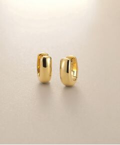 COCOSHNIK / ココシュニック ピアス・イヤリング | K18中空甲丸 中折れピアス