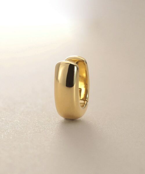 COCOSHNIK / ココシュニック ピアス・イヤリング | K18中空甲丸 中折れピアス | 詳細2