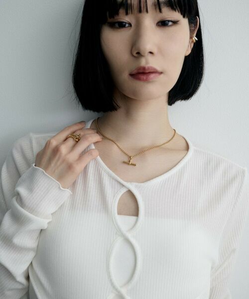 COCOSHNIK / ココシュニック ネックレス・ペンダント・チョーカー | シルバー マンテルモチーフネックレス GP | 詳細7