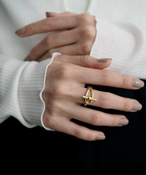 COCOSHNIK / ココシュニック リング | シルバー マンテルモチーフリング GP | 詳細7