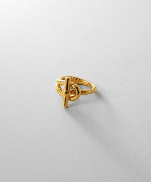 COCOSHNIK / ココシュニック リング | シルバー マンテルモチーフリング GP（ゴールド(600)）