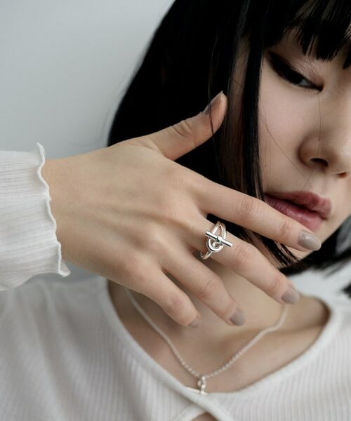 COCOSHNIK / ココシュニック リング | シルバー マンテルモチーフリング | 詳細6