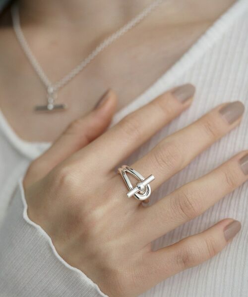 COCOSHNIK / ココシュニック リング | シルバー マンテルモチーフリング | 詳細7