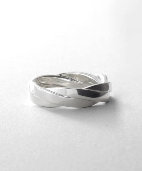 COCOSHNIK / ココシュニック リング | シルバー フラットブレイドリング（16号、18号） | 詳細2
