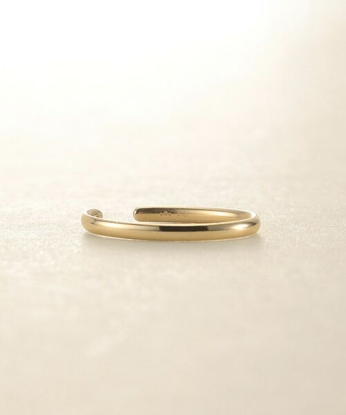 COCOSHNIK / ココシュニック ピアス・イヤリング | K10オーバルイヤーカフ | 詳細2