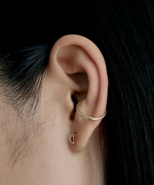 COCOSHNIK / ココシュニック ピアス・イヤリング | K10クロスイヤーカフ | 詳細7