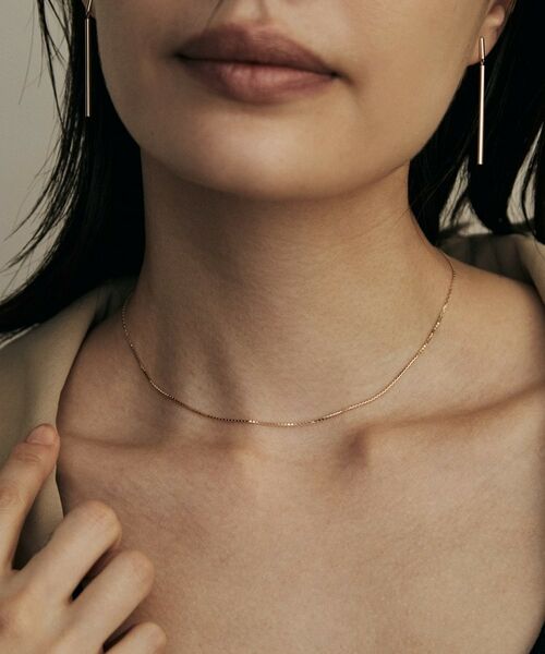 COCOSHNIK / ココシュニック ネックレス・ペンダント・チョーカー | K10ベネチアンセパレート ネックレス | 詳細8