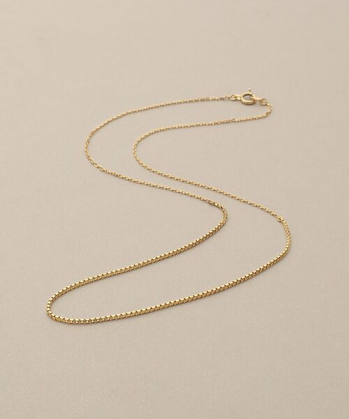 COCOSHNIK / ココシュニック ネックレス・ペンダント・チョーカー | K10ベネチアンセパレート ネックレス（クリスタル/透明(100)）