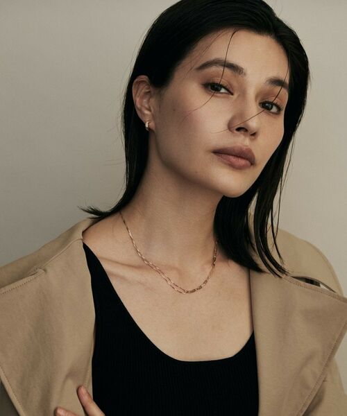 COCOSHNIK / ココシュニック ネックレス・ペンダント・チョーカー | K10ベネチアン×中空プリムセパレート ネックレス | 詳細6