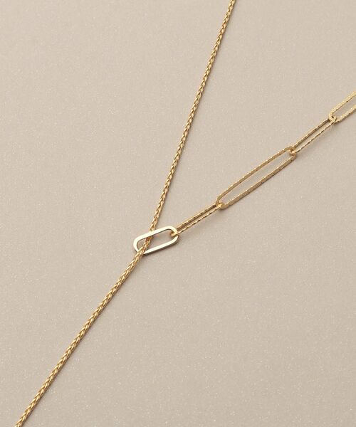 COCOSHNIK / ココシュニック ネックレス・ペンダント・チョーカー | K10スパイクトリプル×カットPCマンテル ネックレス | 詳細3