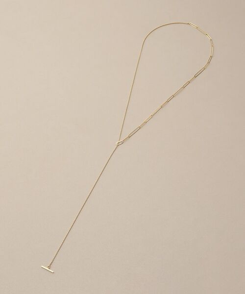 COCOSHNIK / ココシュニック ネックレス・ペンダント・チョーカー | K10スパイクトリプル×カットPCマンテル ネックレス | 詳細5