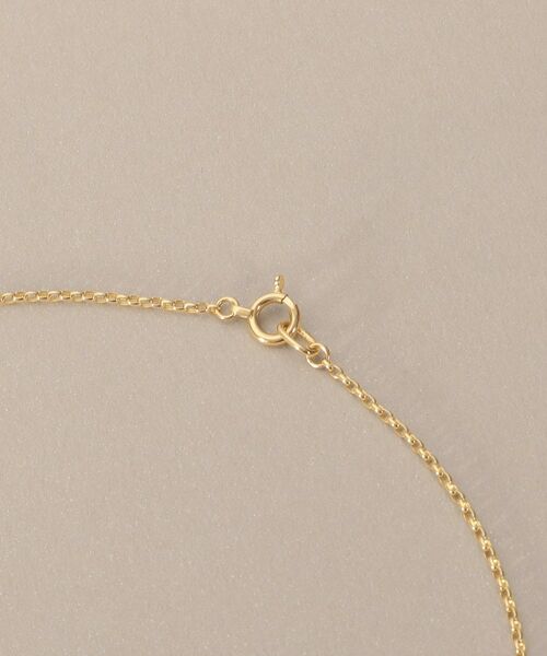 COCOSHNIK / ココシュニック ネックレス・ペンダント・チョーカー | K18ダイヤモンド トリプルビーズチャーム ネックレス | 詳細3