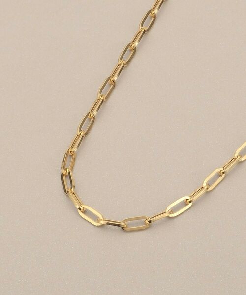COCOSHNIK / ココシュニック ネックレス・ペンダント・チョーカー | K18中空プリムケーブルチェーン ネックレスL（50cm） | 詳細2