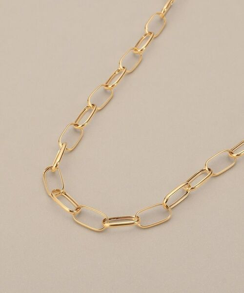 COCOSHNIK / ココシュニック ネックレス・ペンダント・チョーカー | K18中空MVトラック ネックレス | 詳細2