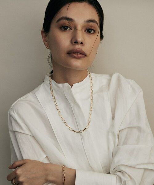 COCOSHNIK / ココシュニック ネックレス・ペンダント・チョーカー | K18中空MVトラック ネックレス | 詳細6