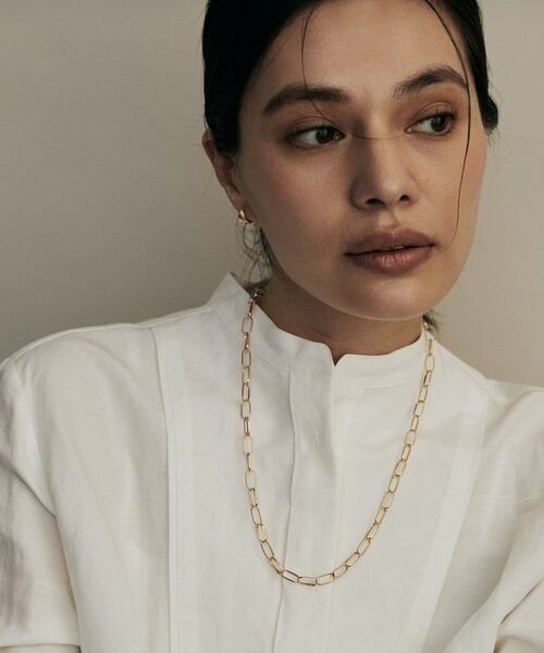 COCOSHNIK / ココシュニック ネックレス・ペンダント・チョーカー | K18中空MVトラック ネックレス | 詳細7