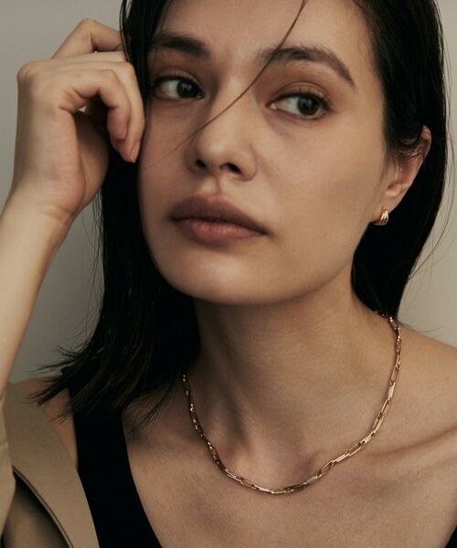 COCOSHNIK / ココシュニック ネックレス・ペンダント・チョーカー | K18中空ダブルMVロング ネックレス | 詳細7