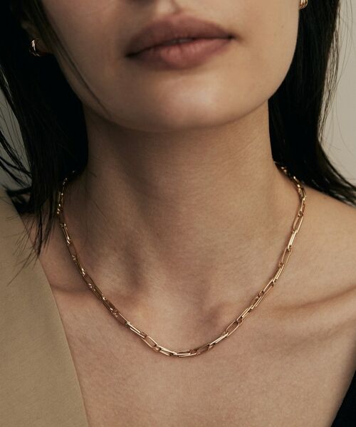COCOSHNIK / ココシュニック ネックレス・ペンダント・チョーカー | K18中空ダブルMVロング ネックレス | 詳細8