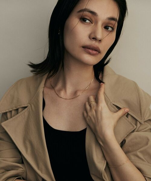 COCOSHNIK / ココシュニック ネックレス・ペンダント・チョーカー | K18スパイクトリプル ネックレス太 | 詳細6