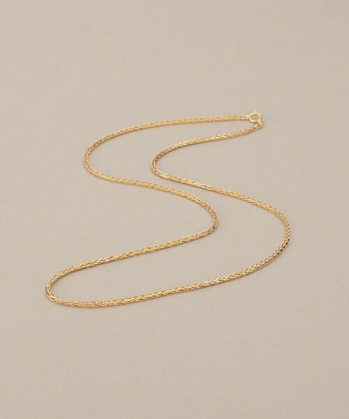 COCOSHNIK / ココシュニック ネックレス・ペンダント・チョーカー | K18スパイクトリプル ネックレス太（クリスタル/透明(100)）