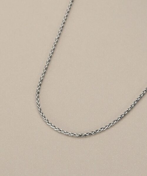 COCOSHNIK / ココシュニック ネックレス・ペンダント・チョーカー | プラチナ スパイクトリプル ネックレス太 | 詳細2