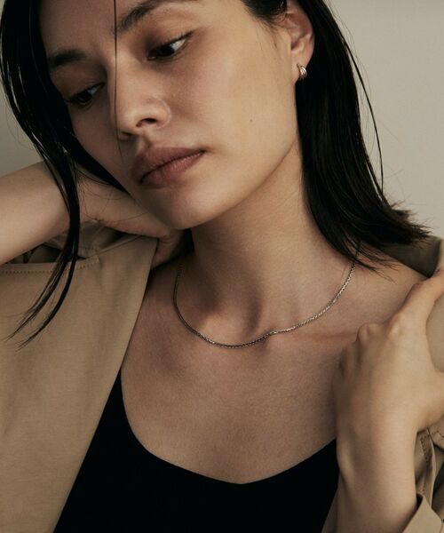 COCOSHNIK / ココシュニック ネックレス・ペンダント・チョーカー | プラチナ スパイクトリプル ネックレス太 | 詳細7