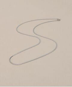 COCOSHNIK / ココシュニック ネックレス・ペンダント・チョーカー | プラチナ フラットヘリンボーン ネックレス