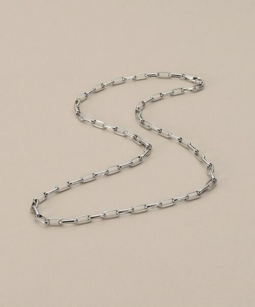 COCOSHNIK / ココシュニック ネックレス・ペンダント・チョーカー | プラチナ 中空MVロング ネックレスL | 詳細1