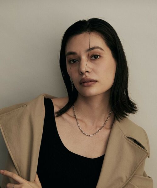 COCOSHNIK / ココシュニック ネックレス・ペンダント・チョーカー | プラチナ 中空MVロング ネックレスL | 詳細6