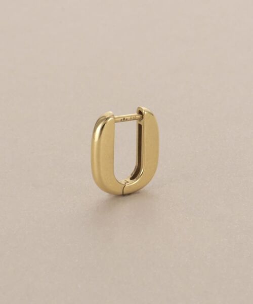 COCOSHNIK / ココシュニック ピアス・イヤリング | K10トラックシェイプ 中折れピアス | 詳細2