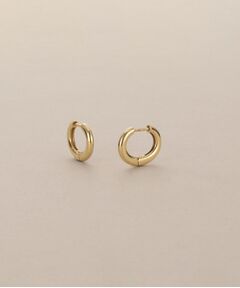 COCOSHNIK / ココシュニック ピアス・イヤリング | K10オーバルシェイプ 中折れピアス