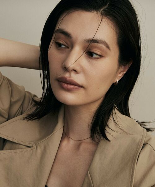 COCOSHNIK / ココシュニック ピアス・イヤリング | K10ペンタゴンシェイプ 中折れピアス | 詳細5