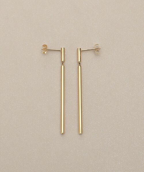 COCOSHNIK / ココシュニック ピアス・イヤリング | K10中空バースウィング スタッドピアス | 詳細4