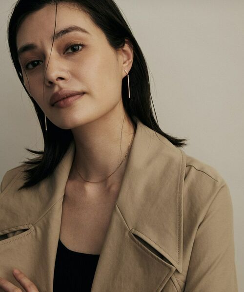 COCOSHNIK / ココシュニック ピアス・イヤリング | K10中空バースウィング スタッドピアス | 詳細6