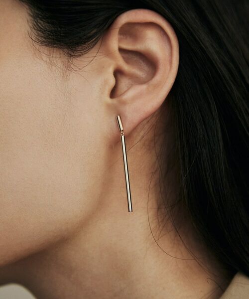 COCOSHNIK / ココシュニック ピアス・イヤリング | K10中空バースウィング スタッドピアス | 詳細8