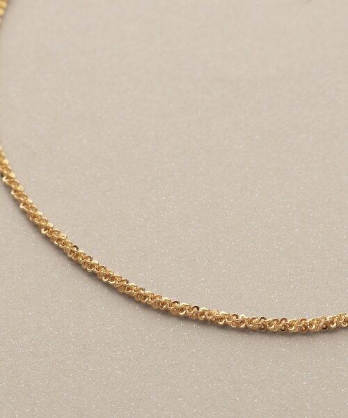 COCOSHNIK / ココシュニック ブレスレット・バングル | K18クリスクロスチェーン ブレスレット | 詳細2