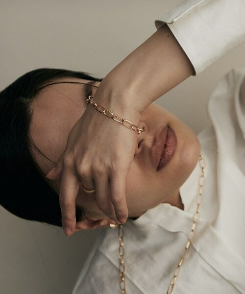 COCOSHNIK / ココシュニック ブレスレット・バングル | K18中空MVトラック ブレスレット | 詳細7