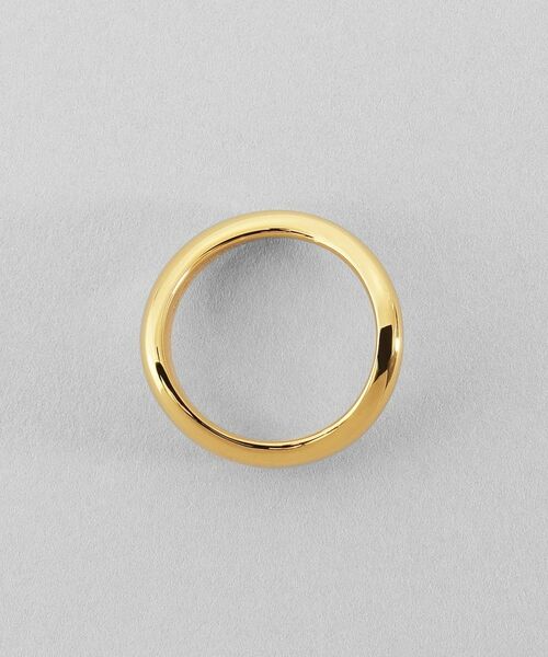 COCOSHNIK / ココシュニック リング | シルバー ウェーブラインリングL GP | 詳細4