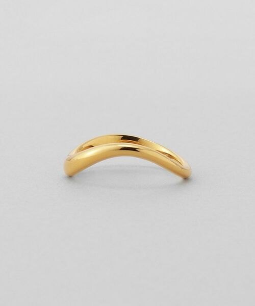 COCOSHNIK / ココシュニック リング | シルバー ウェーブラインリングS GP | 詳細3