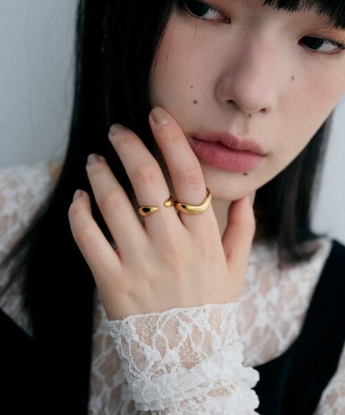 COCOSHNIK / ココシュニック リング | シルバー ポインテッドオープンリング GP | 詳細6