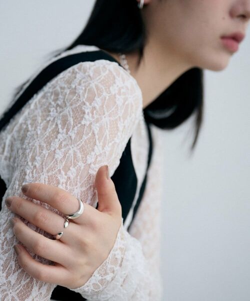 COCOSHNIK / ココシュニック リング | シルバー ポインテッドオープンリング | 詳細6